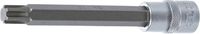 [4176BG] BGS - 4176 - Douilles à embouts longueur 140 mm 12,5 mm (1/2") profil cannelé (pour RIBE) M12