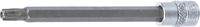 [4203BG] BGS - 4203 - Douille à embouts longueur 100 mm 6,3 mm (1/4") profil T (pour Torx) avec perçage T30