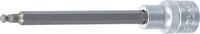 [4258-5BG] BGS - 4258-5 - Douille à embouts longueur 140 mm 12,5 mm (1/2") six pans intérieurs avec tête sphéri