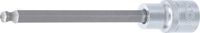 [4258-7BG] BGS - 4258-7 - Douille à embouts longueur 140 mm 12,5 mm (1/2") six pans intérieurs avec tête sphéri
