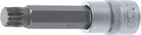 [4364BG] BGS - 4364 - Douille à embouts longueur 100 mm 12,5 mm (1/2") denture multiple intérieure (pour XZN)