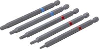 [4836BG] BGS - 4836 - Jeu d’embouts entraînement six pans mâle, 6,3 mm (1/4") six pans femelle profil T (pour