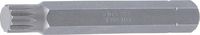 [4862BG] BGS - 4862 - Embout Longueur 75 mm 10 mm (3/8") denture multiple intérieure (pour XZN) M10