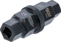 [5058BG] BGS - 5058 - Douille spéciales moto 10 mm (3/8") 17 - 19 - 22 - 24 mm