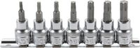 [5108BG] BGS - 5108 - Jeu de douilles à embouts 10 mm (3/8") profil T (pour Torx) T15 - T50 7 pièces