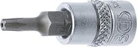 [5184-TS15BG] BGS - 5184-TS15 - Douille à embouts 6,3 mm (1/4") profil TS (pour Torx Plus) avec perçage TS15