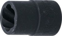 [5266-15BG] BGS - 5266-15 - Douille spiralée/extracteur de vis 12,5 mm (1/2") 15 mm