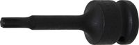 [5483-M6BG] BGS - 5483-M6 - Douille à embouts à choc longueur 75 mm 12,5 mm (1/2") profil cannelé (pour RIBE) M6