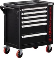 [6055-1BG] BGS - 6055-1 - Servante d’atelier 6 tiroirs 1 porte latérale vide