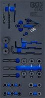 [6682BG] BGS - 6682 - Insert de servante d'atelier 1/3 : Jeu d’outils et gabarits de perçage de culasse 28 pi