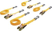 [6831BG] BGS - 6831 - Sangles à cliquet avec crochets robustes 5 m x 25 mm 4 pièces