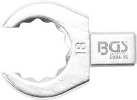[6904-18BG] BGS - 6904-18 - Clé annulaire ouverte 18 mm Empreinte 9 x 12 mm