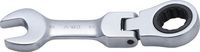 [6915BG] BGS - 6915 - Clé mixte à cliquet courte à couder 15 mm