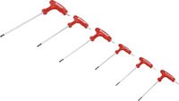 [7830BG] BGS - 7830 - Tournevis avec poignée en T profil en T (pour Torx) avec perçage frontal T10 - T40 6 pi