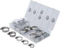 [8055-1BG] BGS - 8055-1 - Assortiment de colliers de serrage inoxydable Ø 16 - 38 mm 26 pièces