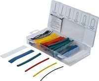 [8123BG] BGS - 8123 - Assortiment de gaines thermo-rétractables couleurs 100 pièces