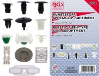 [8129BG] BGS - 8129 - Assortiment d'agrafes d’habillage pour VW 255 pièces