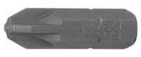 [8173BG] BGS - 8173 - Embout Longueur 25 mm 6,3 mm (1/4") cruciforme PZ3