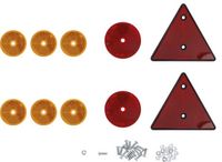 [8635BG] BGS - 8635 - Jeu de réflecteurs pour remorque 12 pièces