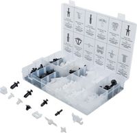 [9043BG] BGS - 9043 - Assortiment de clips de fixation automobiles pour Mercedes-Benz 270 pièces