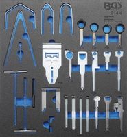 [9144BG] BGS - 9144 - Insert de servante d’atelier 2/3 : Kit de démontage de radio 52 pièces