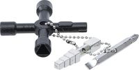 [9805BG] BGS - 9805 - Clé universelle pour armoire technique