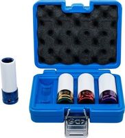 [9847BG] BGS - 9847 - Jeu de douilles de puissance avec protection 12,5 mm (1/2") 17 / 19 / 21 / 22 mm 4 pièc