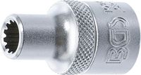 [10208BG] BGS - 10208 - Douille pour clé, Gear Lock 12,5 mm (1/2") 8 mm