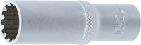 [10354BG] BGS - 10354 - Douille pour clé, Gear Lock, longue 10 mm (3/8") 14 mm