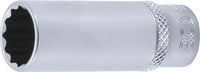 [10713BG] BGS - 10713 - Douille pour clé, douze pans, longue 6,3 mm (1/4") 13 mm