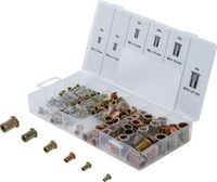 [14126BG] BGS - 14126 - Assortiment d’écrous rivets acier galvanisé 150 pièces
