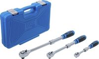 [25123BG] BGS - 25123 - Jeu de cliquets extensible 6,3 mm (1/4") - 10 mm (3/8") - 12,5 mm (1/2") 3 pièces