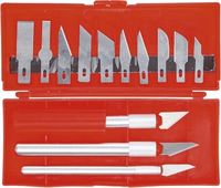 [50613BG] BGS - 50613 - Jeu de cutters de bricolage 16 pièces