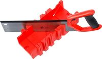 [50845BG] BGS - 50845 - Boîte à onglets matière plastique 300 x 130 x 80 mm avec scie à dos