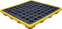 [70050BG] BGS - 70050 - Bac de collecte d’huile avec grille pour 4 fûts de 200 l