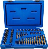 [70329BG] BGS - 70329 - Jeu d’extracteurs de vis et écrous avec mèches gauches 2 - 18 mm 49 pièces
