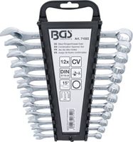 [71022BG] BGS - 71022 - Jeu de clés mixtes 8 - 19 mm 12 pièces