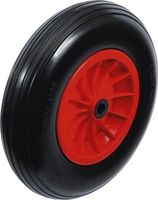 [80655BG] BGS - 80655 - Roue de brouette PU, rouge/noir 400 mm
