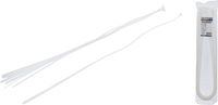 [80779BG] BGS - 80779 - Assortiment de colliers plastique blanc 8,0 x 1000 mm 10 pièces