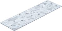BGS - 80785 - Tôle d'acier perforée 200 x 60 x 2 mm