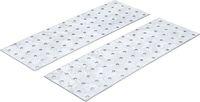 [80788BG] BGS - 80788 - Assortiment de tôles d’acier perforées 300 x 100 x 2 mm 2 pièces