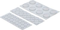 BGS - 80866 - Jeu de tampons élastiques transparents 46 pièces