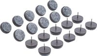 [80868BG] BGS - 80868 - Jeu de protections antidérapants à clouer Ø 24 mm 20 pièces