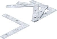 BGS - 80921 - Équerre L 75 x 75 x 12 mm 4 pièces