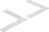 [80925BG] BGS - 80925 - Équerre L 150 x 150 x 25 mm 2 pièces
