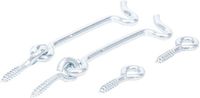 BGS - 80942 - Crochet tempête 4.0 x 80 mm 2 pièces