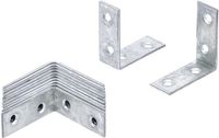 BGS - 80944 - Jeu d'équerres pour chaise 40 x 40 x 15 mm 12 pièces