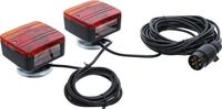 [80960BG] BGS - 80960 - Feux de remorque avec support magnétique 2 pièces