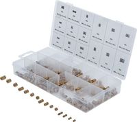 [85223BG] BGS - 85223 - Assortiments d’écrous autobloquants laiton 330 pièces