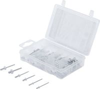 BGS - 88142 - Assortiment de rivets pop Ø 2,4 - 4,8 mm 70 pièces